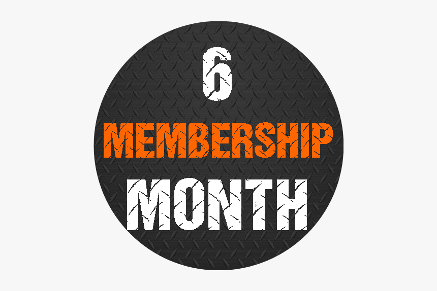 6 Month Membership, HD Png Download, Free Download