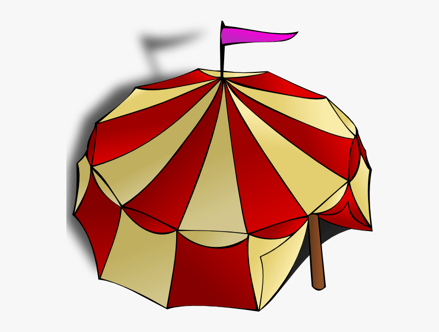 Circus Tent View From Top - Circus Tent Top View, HD Png Download, Free Download