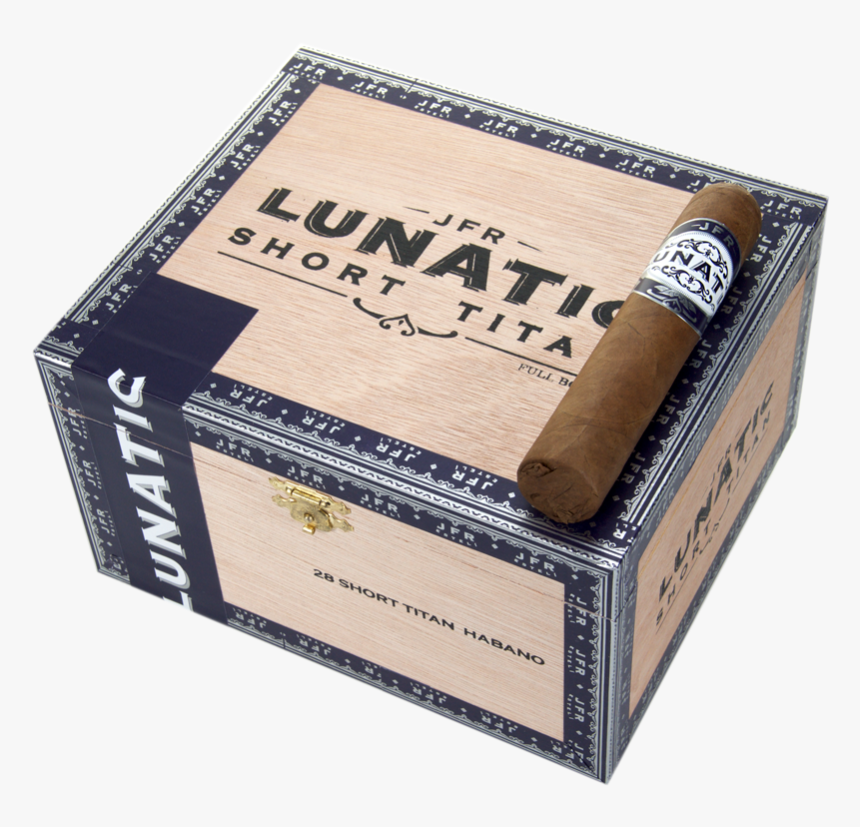 Jfr Lunatic Habano Short Titan 4-3/4x60 - Box, HD Png Download, Free Download