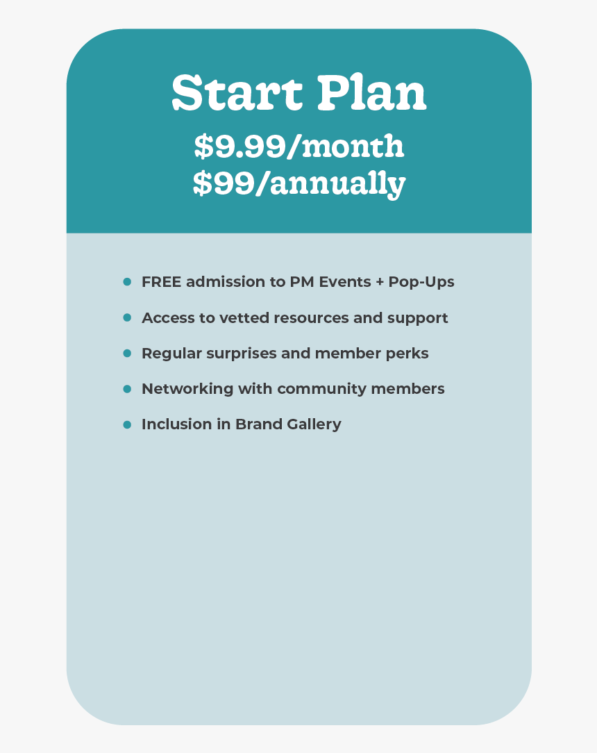 Start Plan Membership - Publication, HD Png Download, Free Download