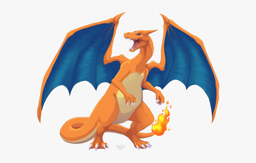 Charizard Pokemon Nintendo Dragon Freetoedit - Illustration, HD Png Download, Free Download