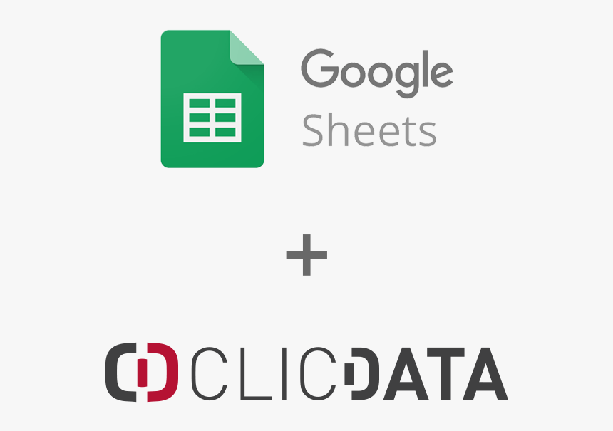 Clicdata Google Sheets Connection - Clic Data, HD Png Download, Free Download