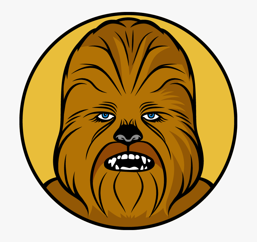 Transparent Tatooine Png - Star Wars Chewbacca Vector, Png Download, Free Download