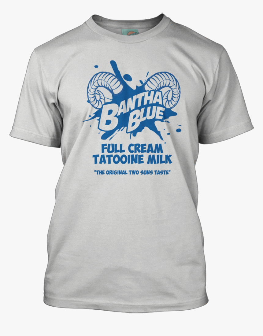 Star Wars Inspired Bantha Blue Milk T-shirt - Shawshank T Shirt, HD Png Download, Free Download