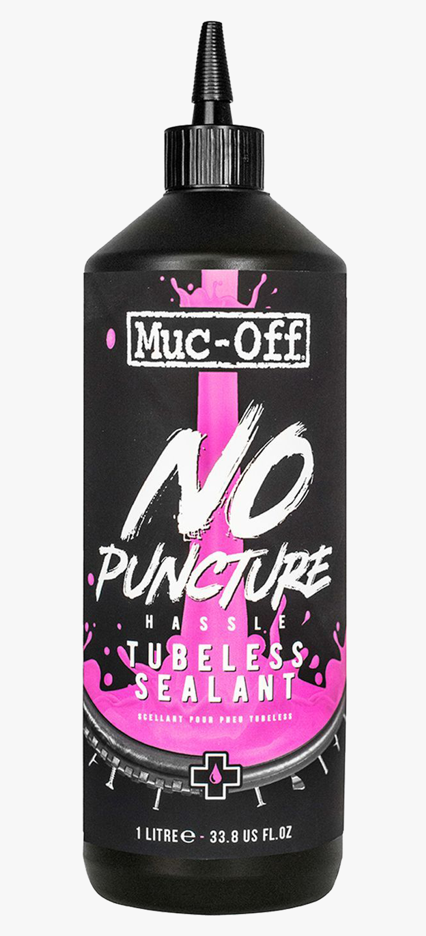 Muc-off No Puncture Hassle Tubeless Sealant - Muc Off, HD Png Download, Free Download