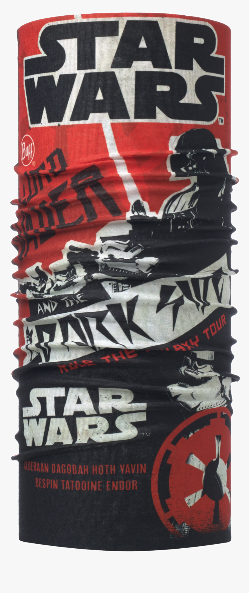 Star Wars Galaxy Tour Red [classic Buff] - Star Wars, HD Png Download, Free Download