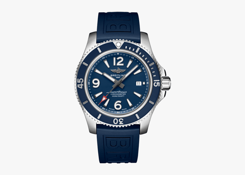 Superocean Automatic - Breitling Superocean 44 Blue, HD Png Download, Free Download