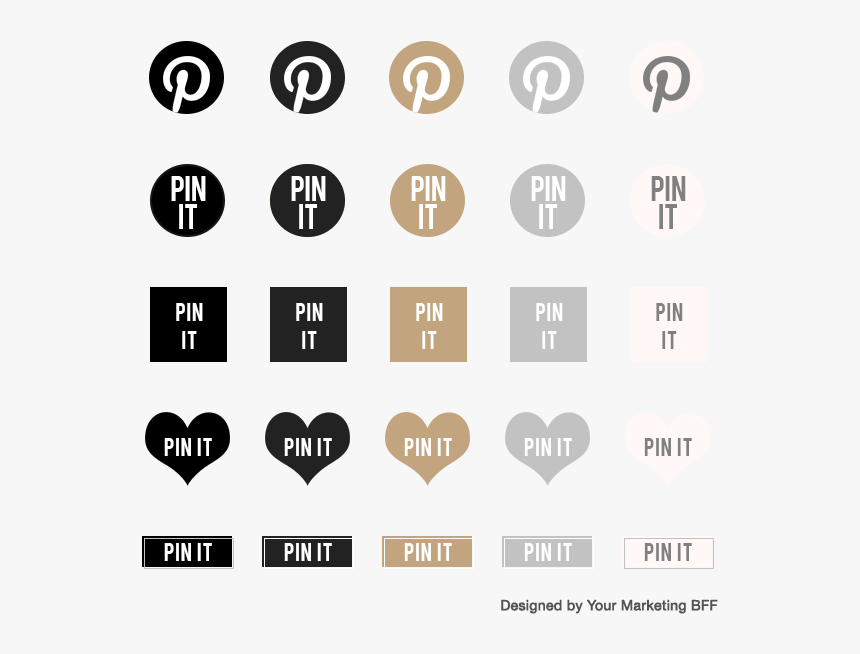 Pin It Button Png, Transparent Png, Free Download