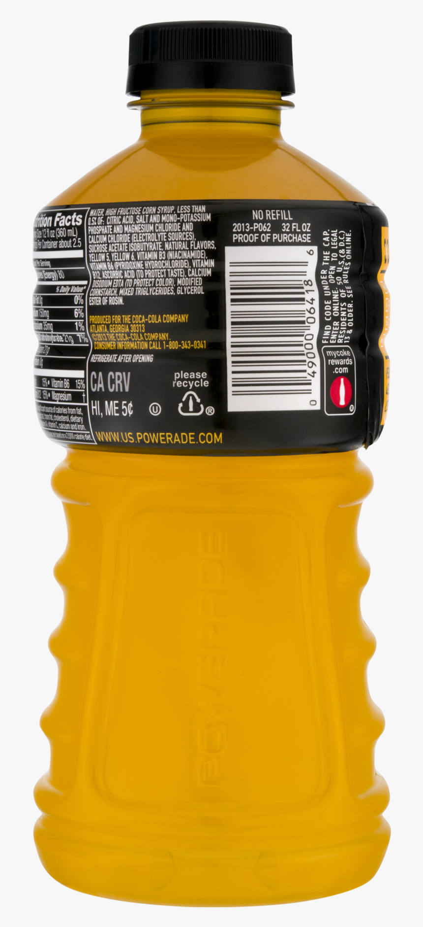 Tropical Mango Powerade, HD Png Download, Free Download