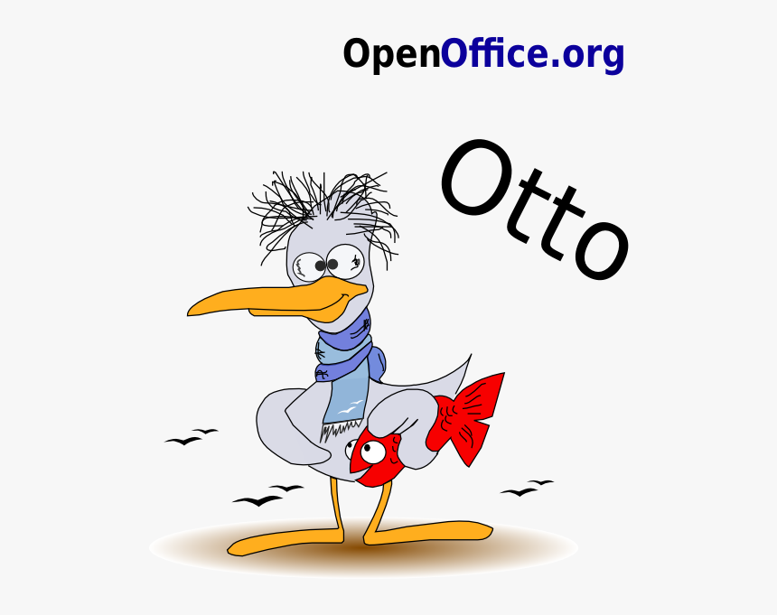 Open Office Mascot Svg Clip Arts - Cartoon Celebration Funny, HD Png Download, Free Download