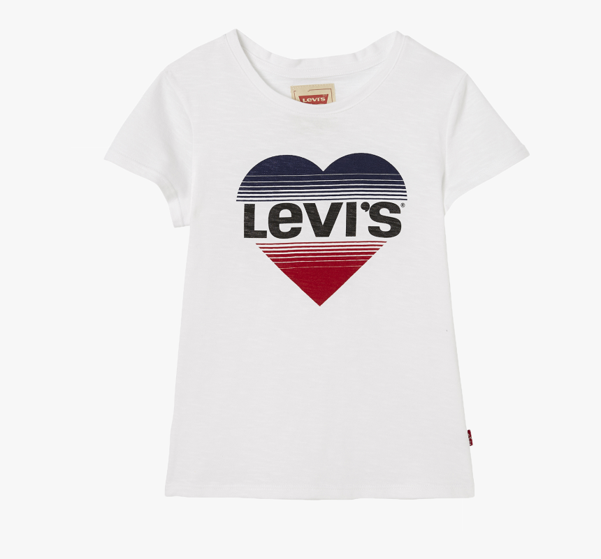 Levi"s Kids Ss Tee Bisou Levi"s Heart - Active Shirt, HD Png Download, Free Download