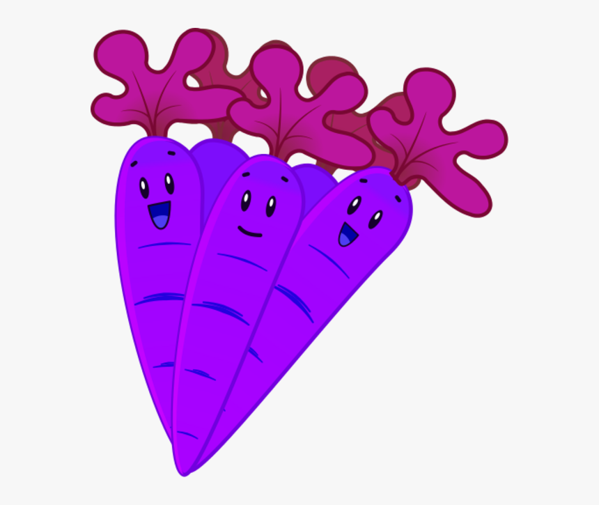Vector Stock Forgetmenot Funny Carrots Publicat - Purple Carrot Clipart, HD Png Download, Free Download