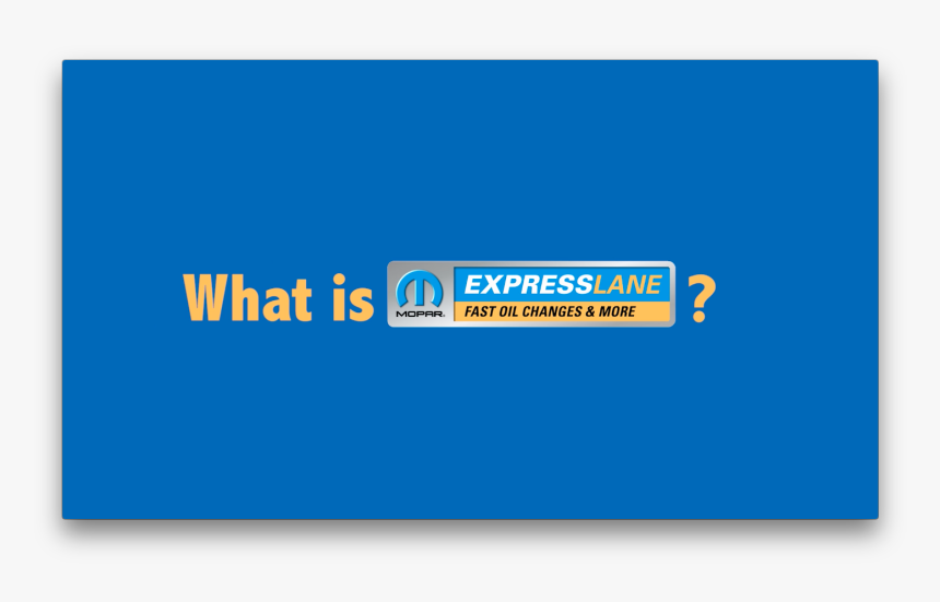 Express Lane Service - Express Lane, HD Png Download, Free Download