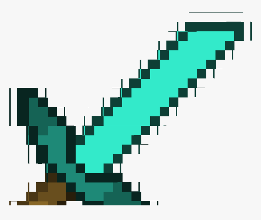 500 Server Error - Transparent Minecraft Diamond Sword, HD Png Download, Free Download