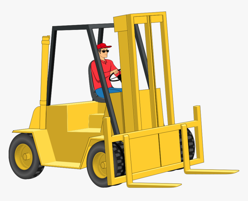Heavy Equipment 25 Svg Clip Arts - Forklift Clipart, HD Png Download, Free Download