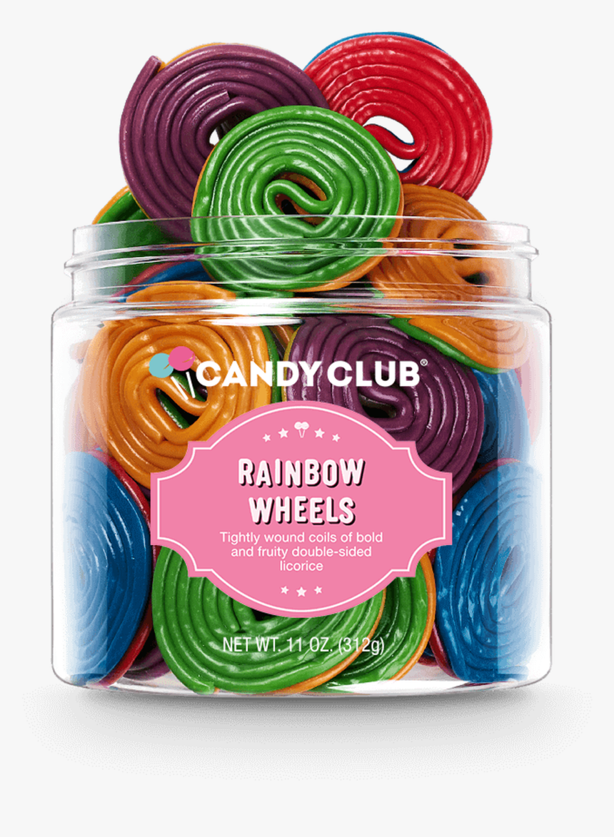 Candy Club - Rainbow Wheels - Fruit, HD Png Download, Free Download