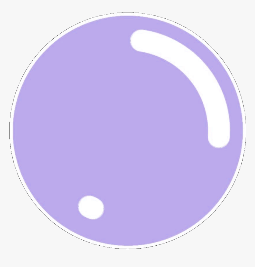 Freetoedit Overlay Bubble Overlays Purple Circle , - Purple Bubble, HD Png Download, Free Download