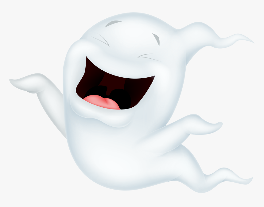 Ghost Clipart Mouth - Transparent Png Clipart Ghost, Png Download, Free Download