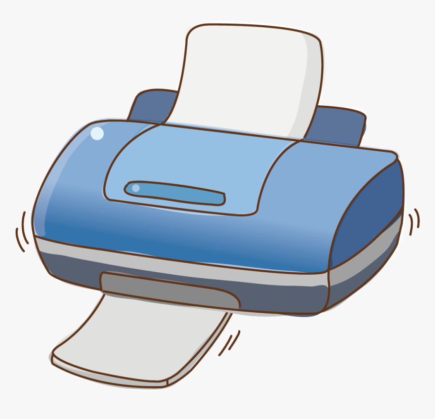 Transparent Cartoon Computer Png - Computer Printer Cartoon, Png Download, Free Download
