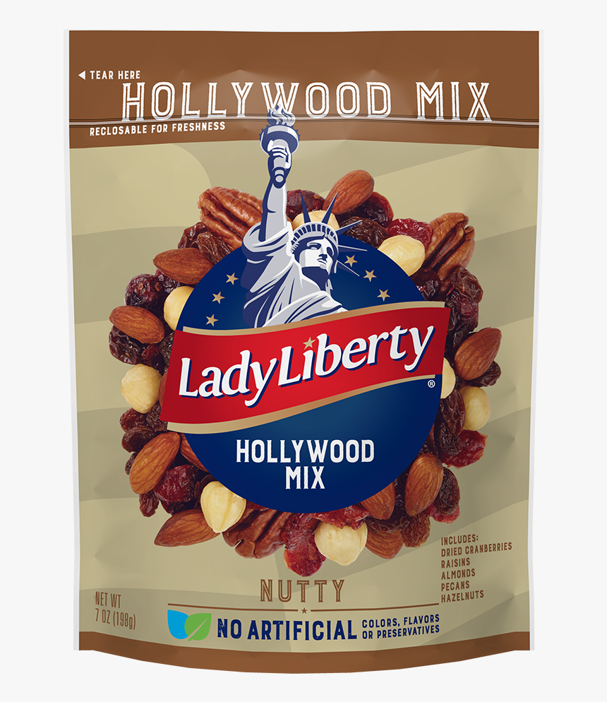 Lady Liberty Hollywood Mix Nutty 7oz, HD Png Download, Free Download