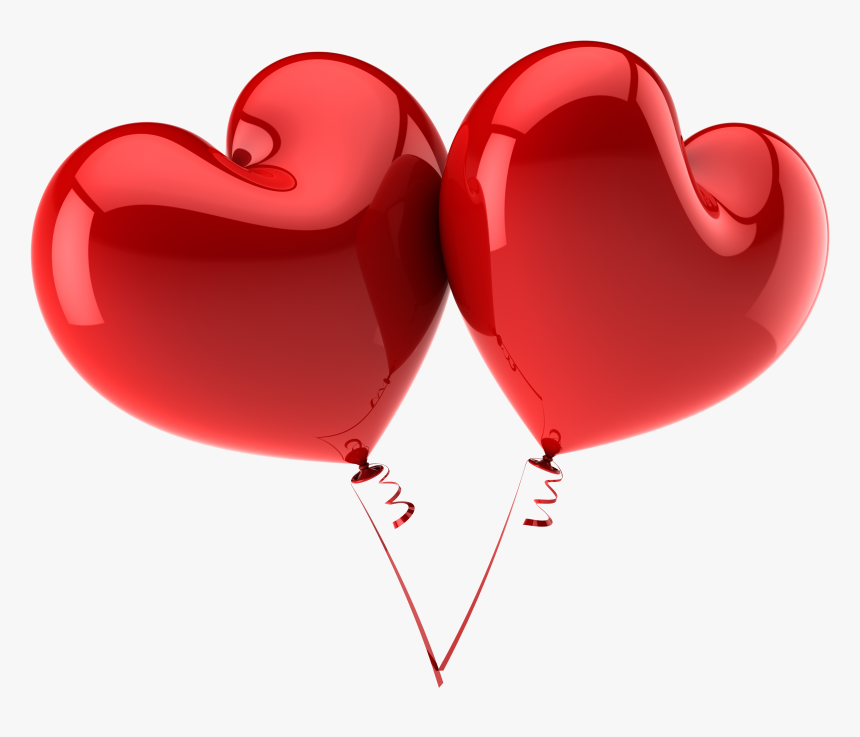 Photography Clipart Day - Heart Shaped Balloons Png, Transparent Png, Free Download