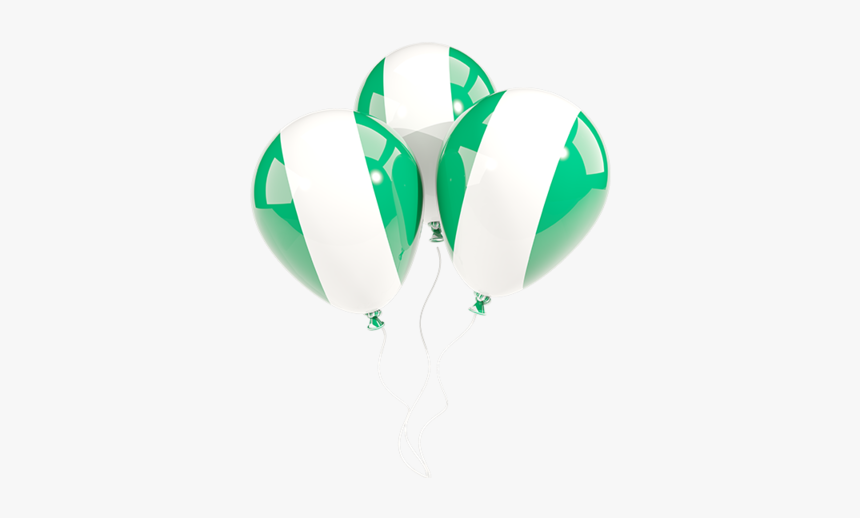 Download Flag Icon Of Nigeria At Png Format - Nigerian Flag Balloons Png, Transparent Png, Free Download