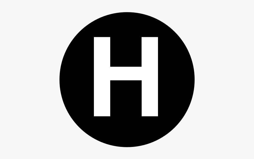 H Letter In Circle, HD Png Download, Free Download