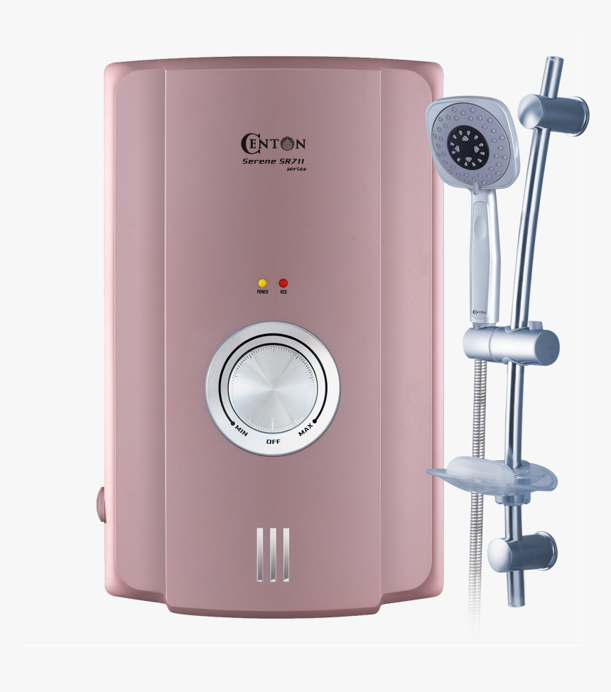 Centon Serene Instant Shower Water Heater Handset - Water Heater Brand Malaysia, HD Png Download, Free Download