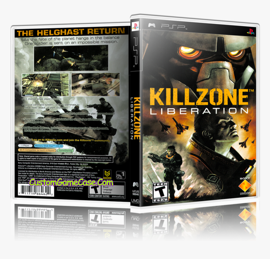 Sony Playstation Portable Psp - Killzone Liberation Psp Iso, HD Png Download, Free Download