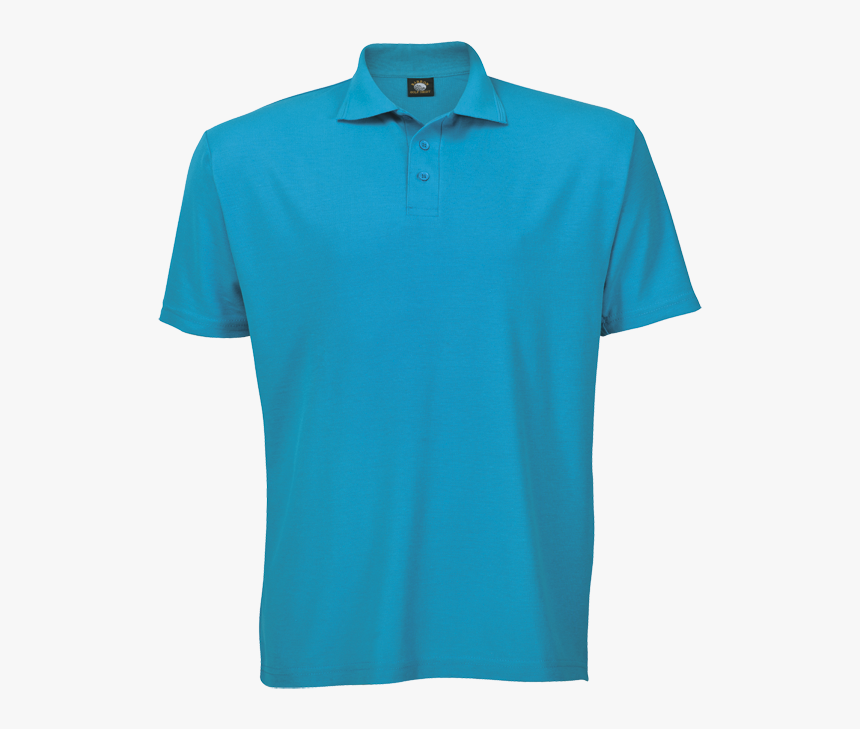 blue golf polo