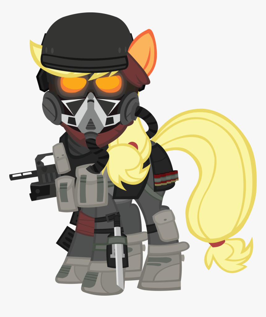 Applejack Pinkie Pie Derpy Hooves Pony Cartoon - Killzone Applejack, HD Png Download, Free Download