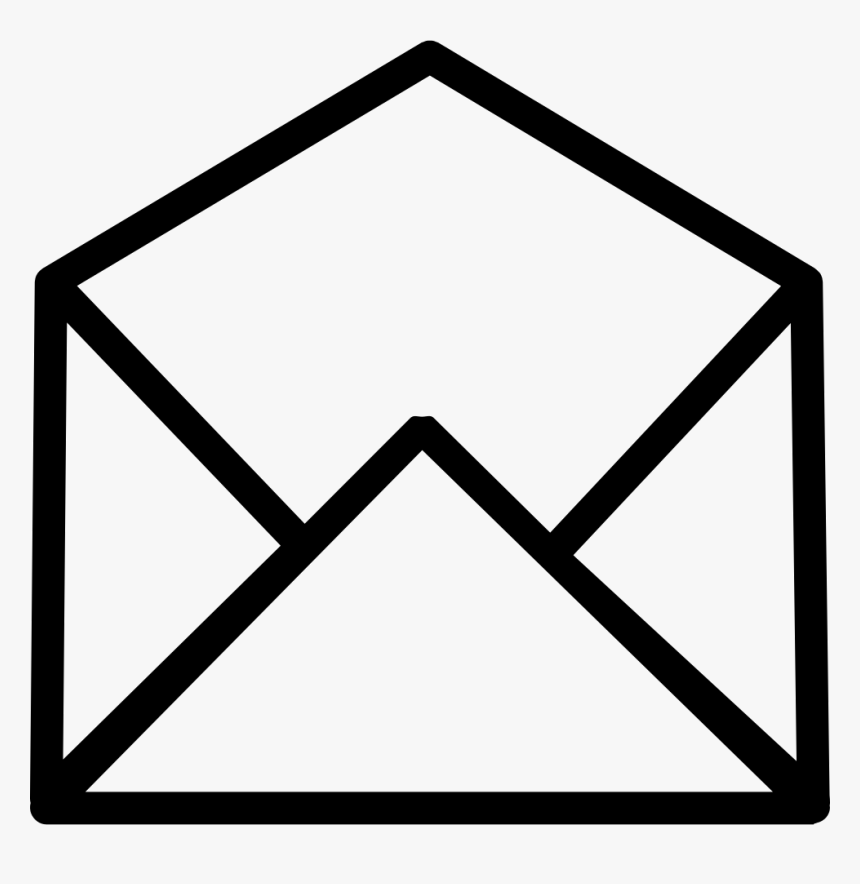 Open Email Svg Png - Open Envelope Clipart, Transparent Png, Free Download