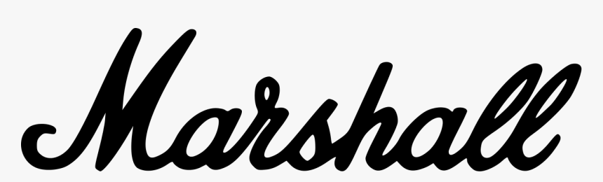 Marshall - Marshall Logo Png White, Transparent Png, Free Download