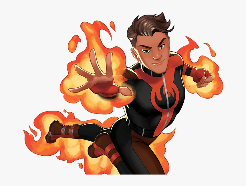 Dante De Los Inhumanos Marvel Rising, HD Png Download, Free Download