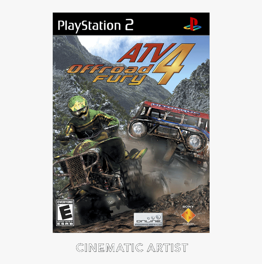 Atv Offroad - Atv Offroad Fury 4 Ps2 Cover, HD Png Download, Free Download