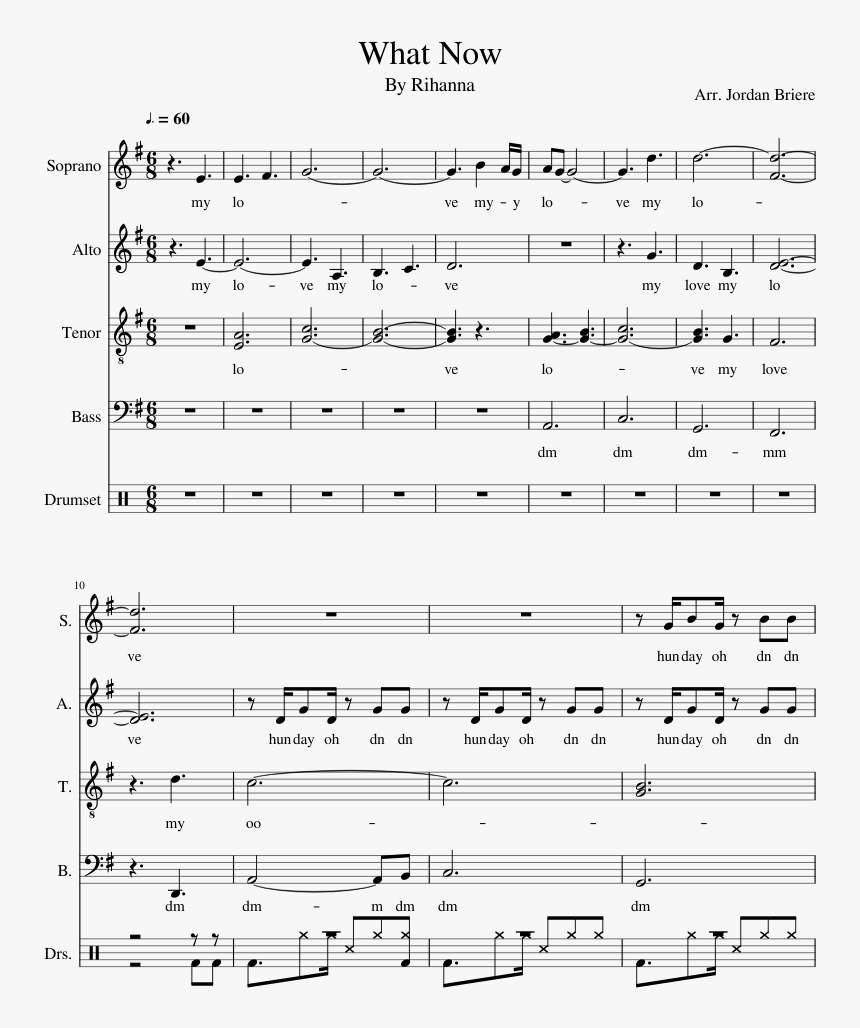 Dangerous Woman Sheet Music, HD Png Download, Free Download