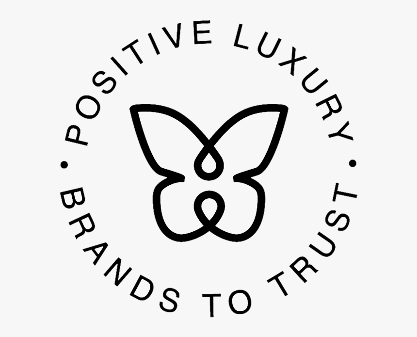 Positive Luxury - Butterfly Mark Positive Luxury, HD Png Download, Free Download