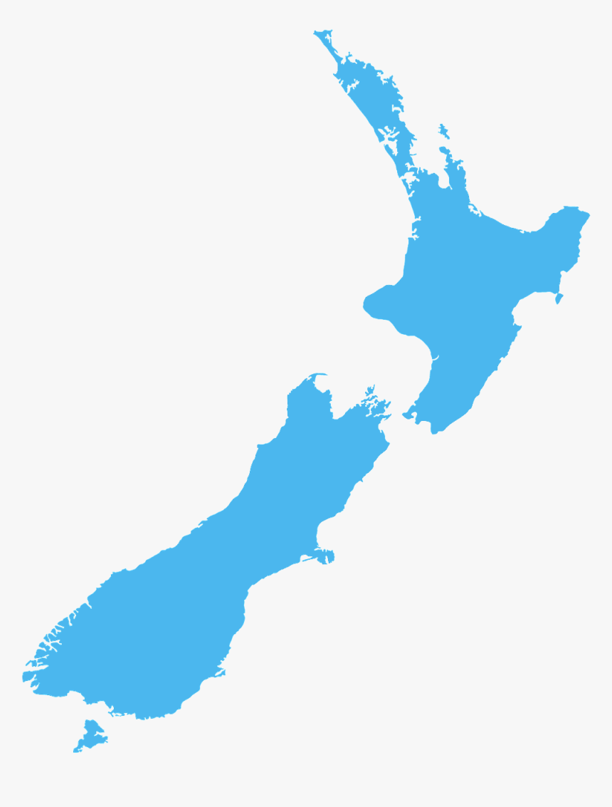 Transparent New Zealand Map Png, Png Download, Free Download