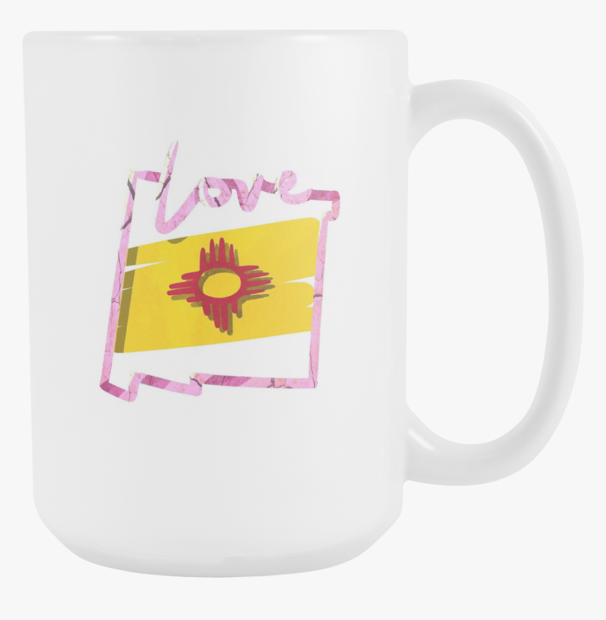 Love New Mexico State Flag Map Outline Black 11oz Mug - Mug, HD Png Download, Free Download