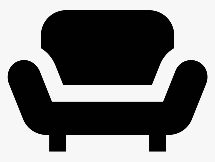 Sofa Icon Free Png And Svg Download Living Room Without - Club Chair, Transparent Png, Free Download