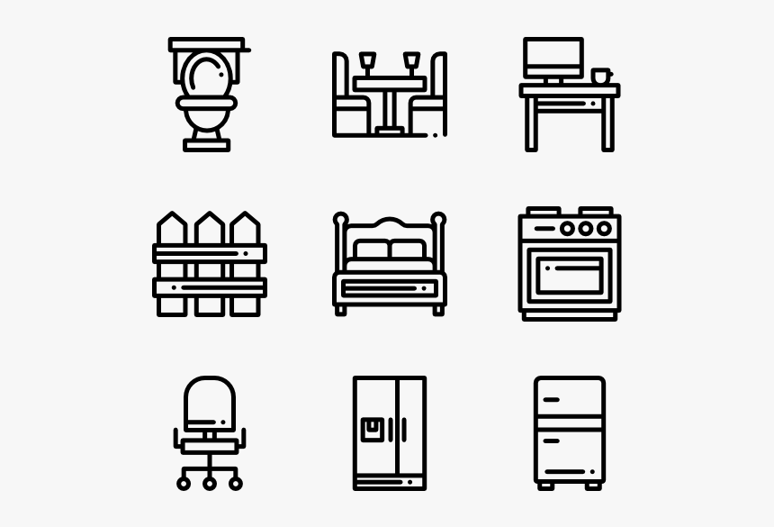 Living Room Icon Vector, HD Png Download, Free Download