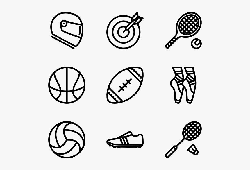 Sports Equipment Icon Png, Transparent Png, Free Download