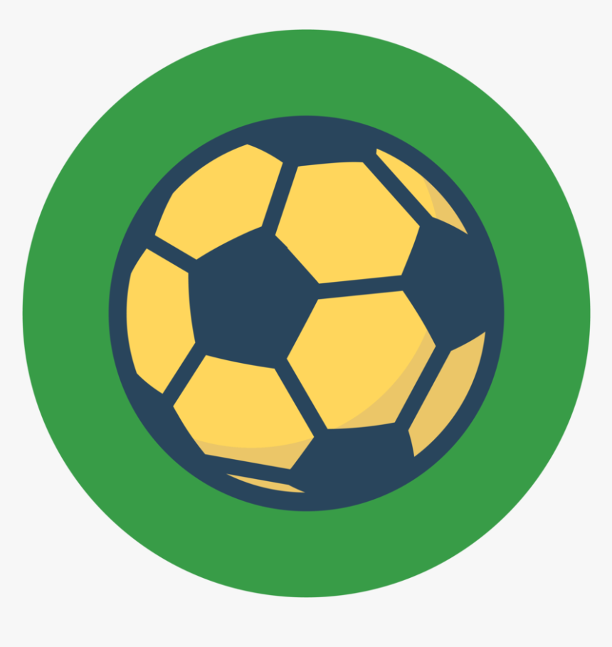Sports Icons Final-02 - Transparent Background Soccer Ball Icon, HD Png Download, Free Download