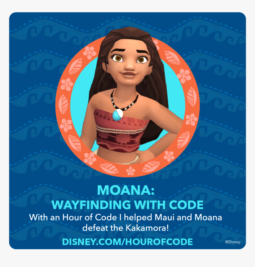 Moana Hour Of Code, HD Png Download, Free Download