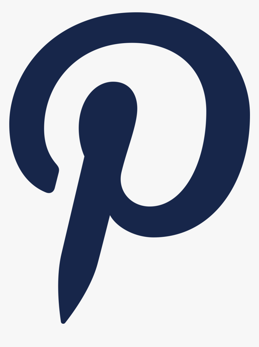 Pinterest Logo Png Blue, Transparent Png, Free Download