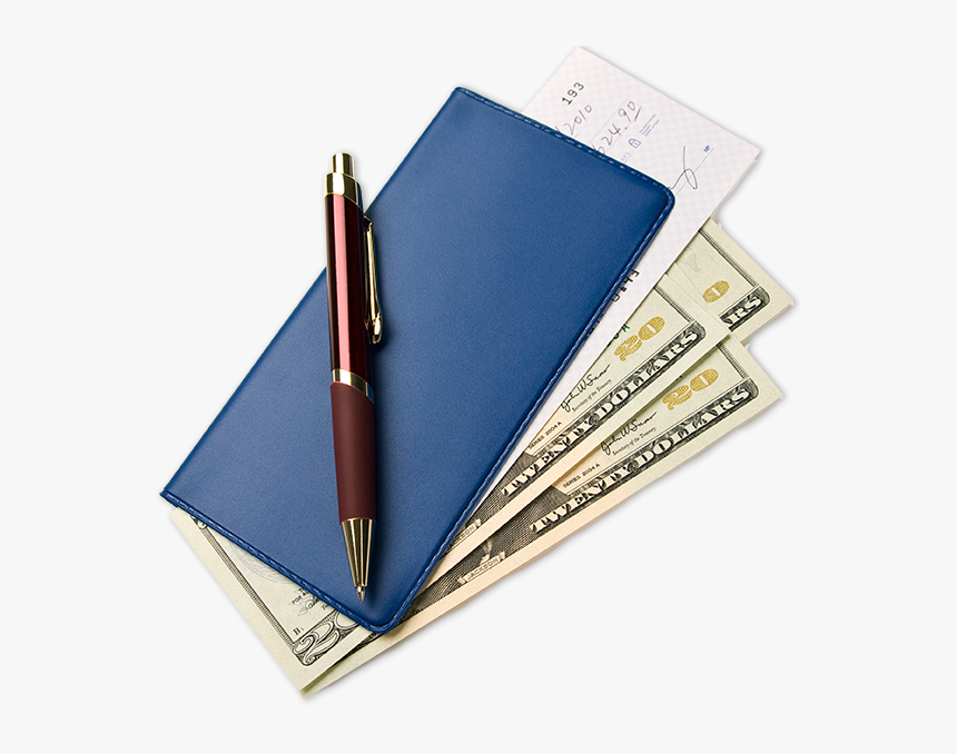 Checkbook And Money From Checking Account - Diary, HD Png Download, Free Download