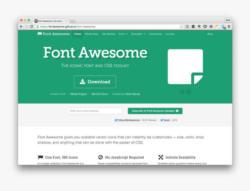 Font Awesome - Front End Component Library, HD Png Download, Free Download