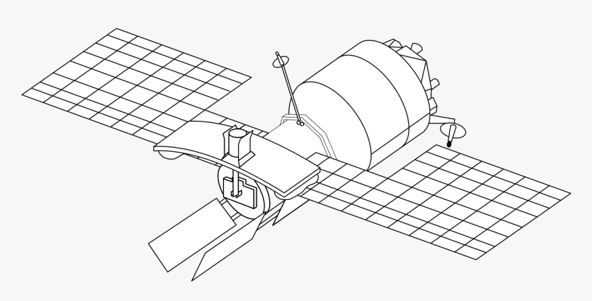 Satellite Drawing Png, Transparent Png, Free Download