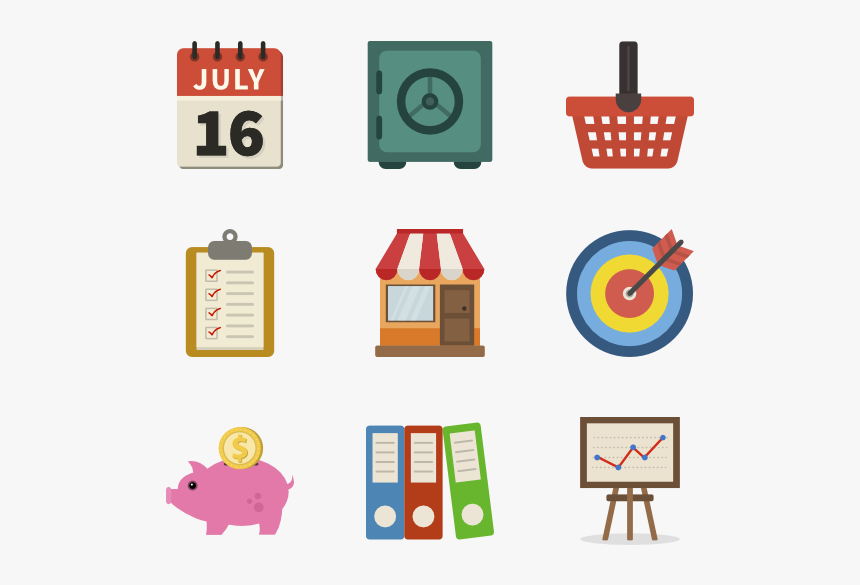 Png Icon Set Finance, Transparent Png, Free Download