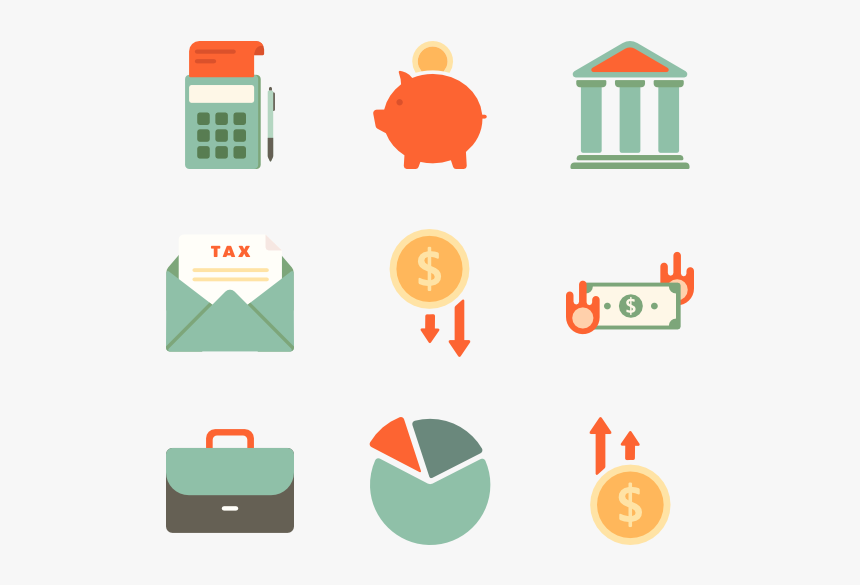 Vector Icon Financial, HD Png Download, Free Download